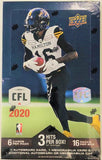 2020 Upper Deck CFL Football Card Exclusives #/165