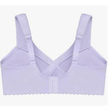 Glamorise Womens Full Figure Cotton Blend Support Bra #1001 Lilac