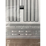 Treatmentex curtain panels Medallion Taupe 50" x 95" Set Of Two