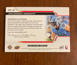 2025 Upper Deck CFL SP Game Used Patch Jake Ceresna CFL-JS Argonauts #26/75
