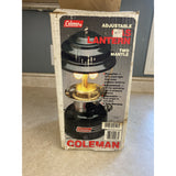 Coleman Model 288A700 Two Mantle Adjustable Gas Lantern USED
