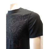 NBA Elevation Tee Men's Small Black Short Sleeve Graphic Crew Neck T Shirt