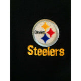 Pittsburgh Steelers NFL Football Lee Men's Black Golf Pique Polo Shirt Size S