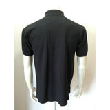 Pittsburgh Steelers NFL Football Lee Men's Black Golf Pique Polo Shirt Size S