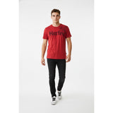 Hurley Men's Red Short Sleeve T-Shirt Size Medium Cotton