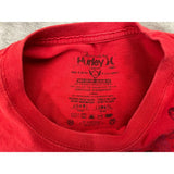 Hurley Men's Red Short Sleeve T-Shirt Size Medium Cotton