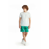 Arizona Jeans Men's Green Cameo Board Shorts Size 30 Cotton Blend