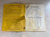 International TE-19A Parts Catalog Cable And Hydraulic Bulldozers And Bullgraders