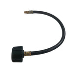 Deltec 1/4" LP Gas Propane 16" Connector Hose for RV Tanks