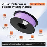 Kexcelled TPU 64D 1.75mm Filament, Light Green NEW Sealed