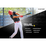 Easton RIVAL+ Baseball Pant White Adult Small  NEW
