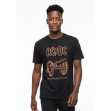 AC/DC For Those About To Rock T Shirt Men's Medium Artimonde Black Cotton