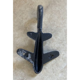 Rustic Cast Iron 6.5" Long Novelty Coat Hook