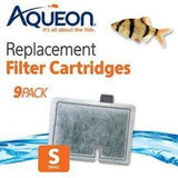 Aqueon Replacement Filter Cartridges - 100537062 Small - 9 Pack