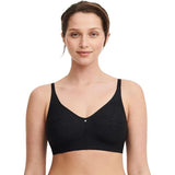Chantelle 18J8 Women's Comfort Chic Back Smoothing Wireless Bra 38G Black