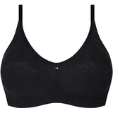 Chantelle 18J8 Women's Comfort Chic Back Smoothing Wireless Bra 38G Black