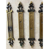 Amerock 171-1 Antique English 8.5" French Colony Cabinet Pull Backing Plate Lot Of 5 USED
