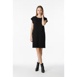 Donna Ricco Shift Dress Women's Size 8 Black Sleeveless Back Keyhole