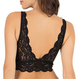 Smart & Sexy SA874 Womens Signature Lace Deep V Bralette Black