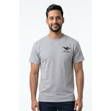 Deal's Gap Motorcycle Resort Ride The Dragon Medium Grey T shirt