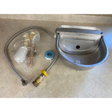 Automatic Waterer Livestock Bowl Stainless Steel 304 for Dog Goat Pig, Water Trough