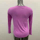 Banana Republic Blouse Women’s Small Purple Rayon Cross Neck