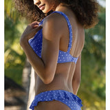 Freya AS7230AZE Jewel Cove Underwired Bikini Top 32H Azure Blue NWT