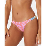 ROXY WOMEN'S Tapestry Patchwork BIKINI UPF 50+ SWIMSUIT BOTTOM Small NWT