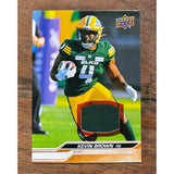 2024 Upper Deck CFL Game Jersey Kevin Brown 22 Edmonton Elks