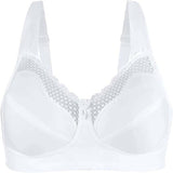 EXQUISITE FORM 9600535 Women's FULLY Cotton Soft Cup Wireless Bra White 40B NWT