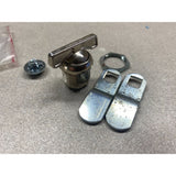 Thumb Operated Offset Cam Lock, RV Compartment Latch, Non-Locking