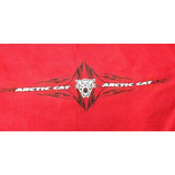 Artic Cat Men's 100% Cotton Medium Red Short Sleeve Spellout T Shirt