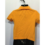 Nautica Boys Size 3T Yellow Cuffed Short Sleeve Cotton Pique Polo Shirt