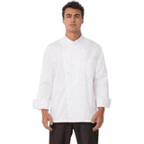 CHEF WORKS MEN'S ST. MAARTEN CHEF COAT SIZE L NWOT