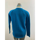 PINK Victoria Secret Women's 1/4 Zip Pullover Sweatshirt Size Small Blue
