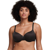 Chantelle C12410-011 Basic Invisible Smooth Custom Fit Bra Black Size 36D NWT