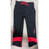 Under Armour Womens 4 Capri Leggings Activewear Yoga Pants Black Pink
