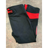 Under Armour Womens 4 Capri Leggings Activewear Yoga Pants Black Pink