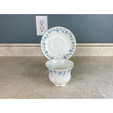 Royal Albert England Memory Lane 1970 Fine Bone China Tea Cup And Saucer Set