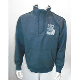 Tiki In The Tent Barefoot 2013 OKOBOJIVILLE Gray Men's Mock 1/4 Zip Sweatshirt L