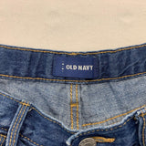 Old Navy Woman's 28 inch waist Denim Shorts Cotton Blue