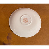 Colclough Fine Bone China England Vintage Orphaned Saucer Pink Purple Floral