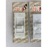 Vintage Plastistuc Switch Cover Pieces As Seen