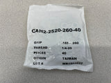 CAH2-2520-260, Rivetnut Insert, 1/4-20 UNC-2B (.165-.260 Grip) Semi-Hex Body, Pack of 40