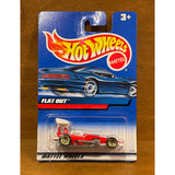 Hot Wheels 2000 Series Flat Out 27124 Mattel Wheels International Card
