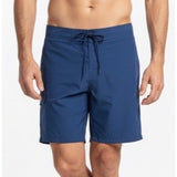 Speedo 7320111 Men's Navy Blue Board Shorts With Drawstring Size 28 Polyester