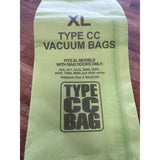 Type CC XL Vacuum Bags Fits Oreck Models XL5, XL7 NEW - Pack of 8