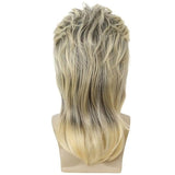 Swiking Mens Mullet Wig Blonde And Dark Foot Retro 70s 80s new