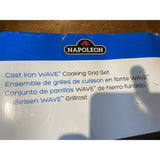 Napoleon 3 Cast Iron Wave Cooking Grid Set N122-0434 NEW