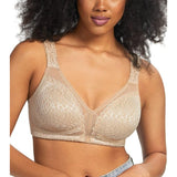 HACI 38853 Full Coverage Minimizer Bra Non Padded Wirefree 36B Toffee NWT